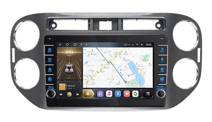 CarMedia OL-9908-2-F (с кнопками) для Volkswagen Golf Plus 2004-2014 на Android 10.0 - фото 413097