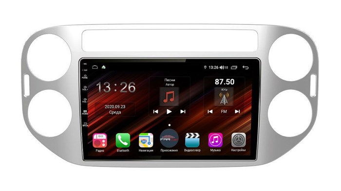 Магнитола Farcar XH489R (S400) (6/128ГБ) для Volkswagen Golf Plus 2004-2014 на Android 10.0 - фото 413235
