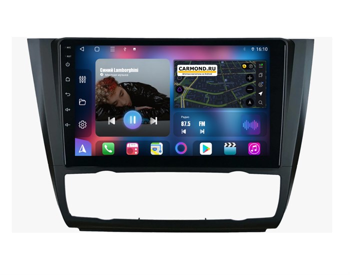 Магнитола Farcar BM112M (S500 PLUS) для BMW 1-Series (E81,82,87,88) 2007-2011 климат на Android 12.0 - фото 413499