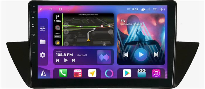 Магнитола Farcar BM219M (S500 PLUS) для BMW X1 E84 2009-2015 на Android 12.0 - фото 413637