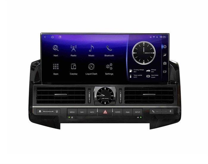 CarMedia ZH-T1269 для Toyota Land Cruiser 200 2016-2021 top на Android 12.0 - фото 416503