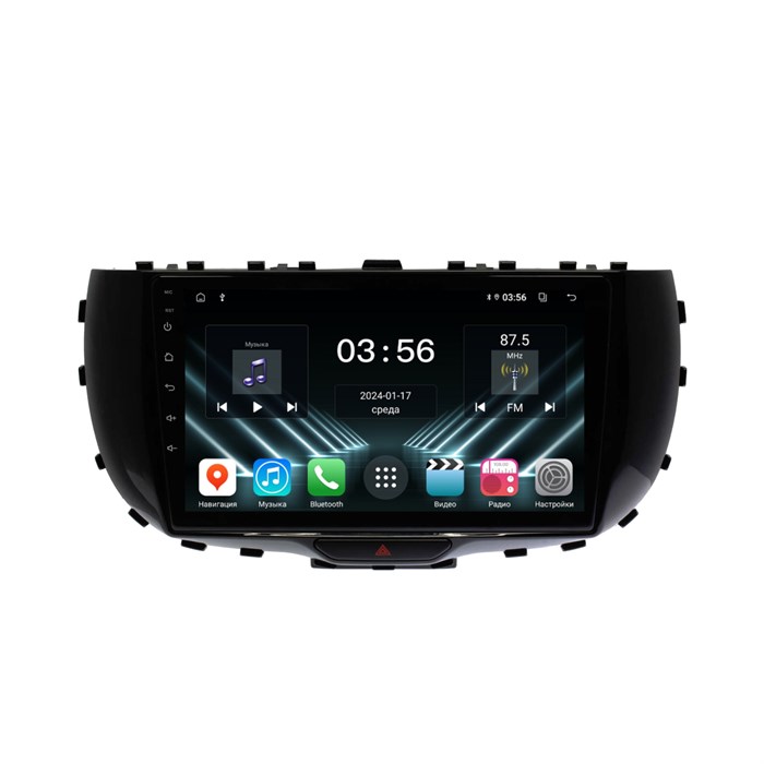 Штатная магнитола Farcar DX1214M для Kia Soul III 2019-2024 на Android 13.0 - фото 418865
