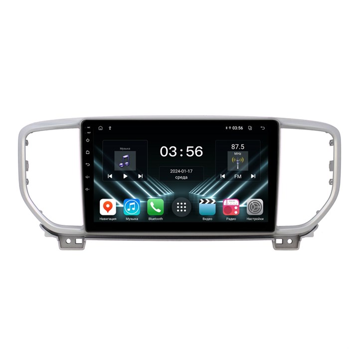 Штатная магнитола Farcar DX1143M (S400)-SIM 4G с DSP для KIA Sportage IV 2018-2022 на Android 13.0 - фото 418885