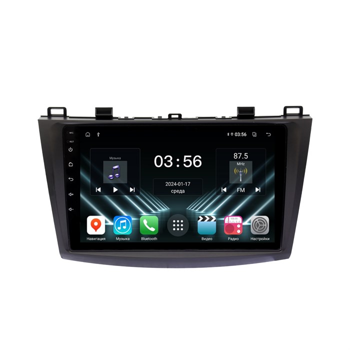 Штатная магнитола Farcar DX034M для Mazda 3 (BL) 2009-2013 на Android 13.0 - фото 418925