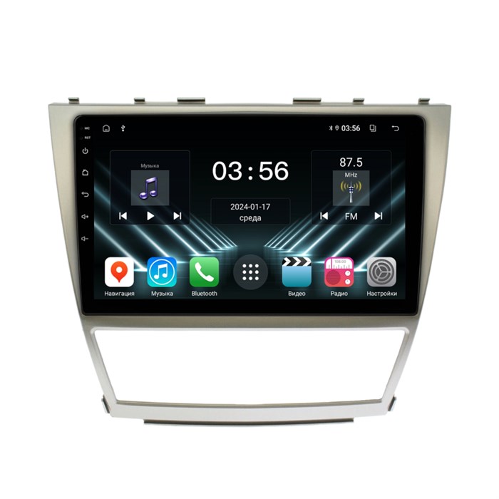 Штатная магнитола Farcar DX064M для Toyota Camry V40 2006-2011 на Android 13.0 - фото 419265