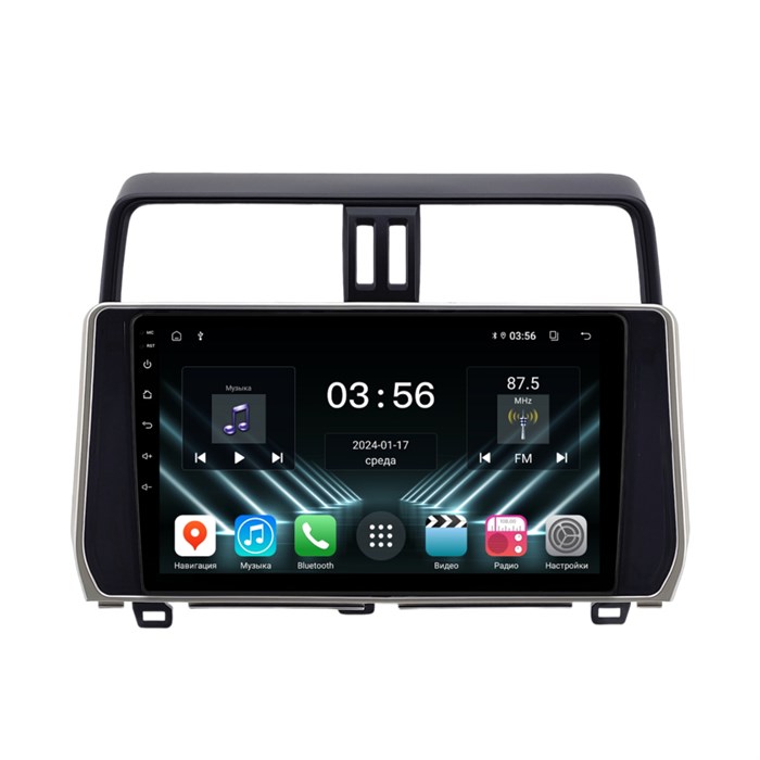 Штатная магнитола Farcar DX1053M для Toyota Land Cruiser Prado 150 2017-2020 на Android 13.0 - фото 419370