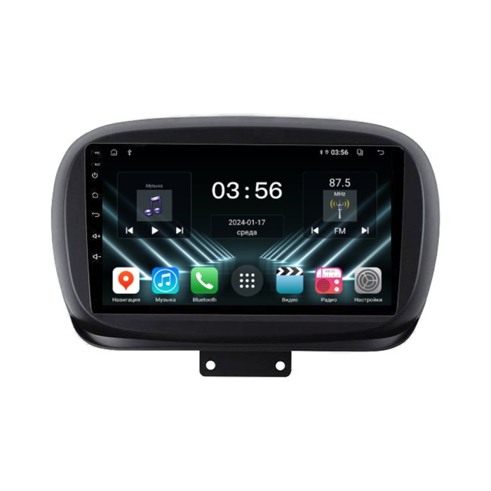 Штатная магнитола Farcar DX1230M для Fiat 500x 2014-2019 на Android 13.0 - фото 419545
