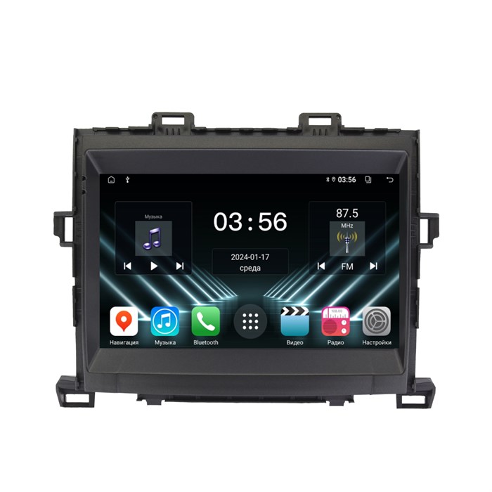 Штатная магнитола Farcar DX3067M для Toyota Alphard II 2008-2014 на Android 13.0 - фото 419874