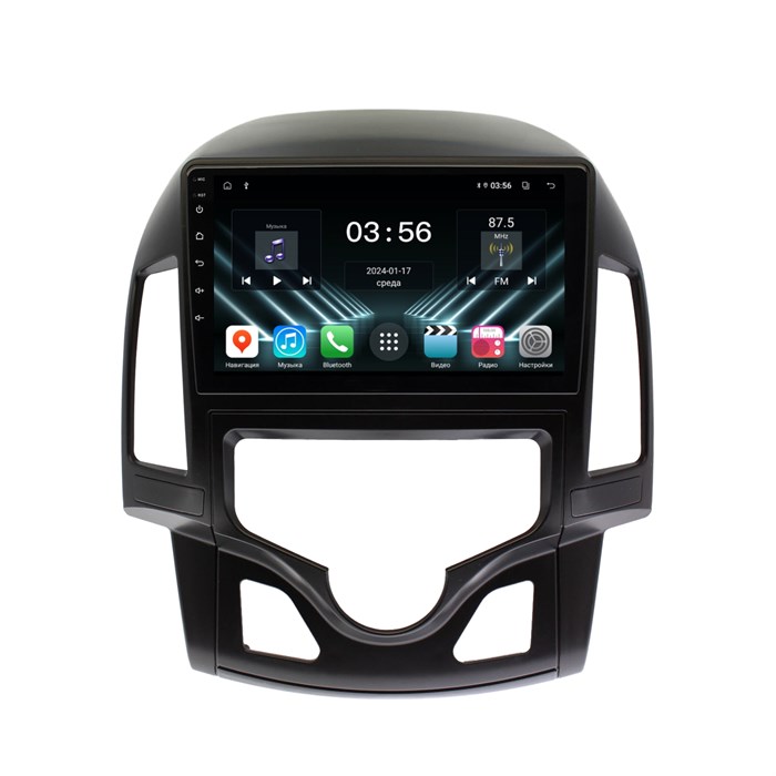 Штатная магнитола Farcar DX043M для Hyundai i30 2008-2011 на Android 13.0 - фото 420078
