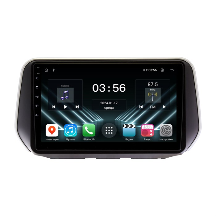 Штатная магнитола Farcar DX1124M для Hyundai Santa Fe IV 2018-2020 на Android 13.0 - фото 420093