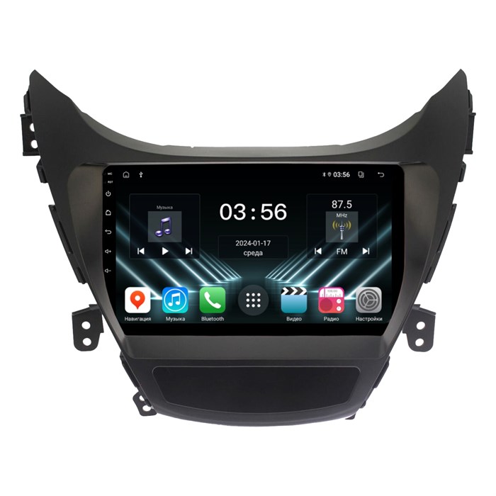 Штатная магнитола Farcar DX360M для Hyundai Elantra 2011-2014 на Android 13.0 - фото 420133