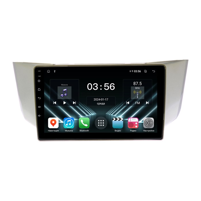 Штатная магнитола Farcar DX3221M для Lexus RX II 300 2003-2009 на Android 13.0 - фото 420173