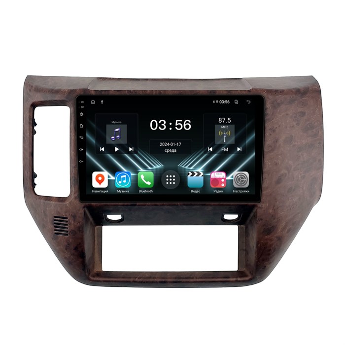 Штатная магнитола Farcar DX3258M для Nissan Patrol V (Y61) 2004-2010 дерево на Android 13.0 - фото 420413