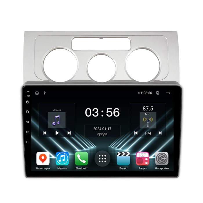 Штатная магнитола Farcar DX3263M для Volkswagen Touran 2003-2010 кондиционер на Android 13.0 - фото 420859