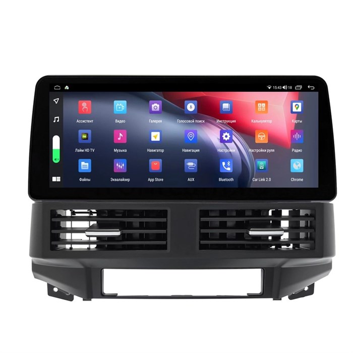 CarMedia MKD-XD006-OL-1052-Q для Hyundai Santa Fe 2010-2012 (рамка 3 и 4 кнопки) на Android 12.0 - фото 423671