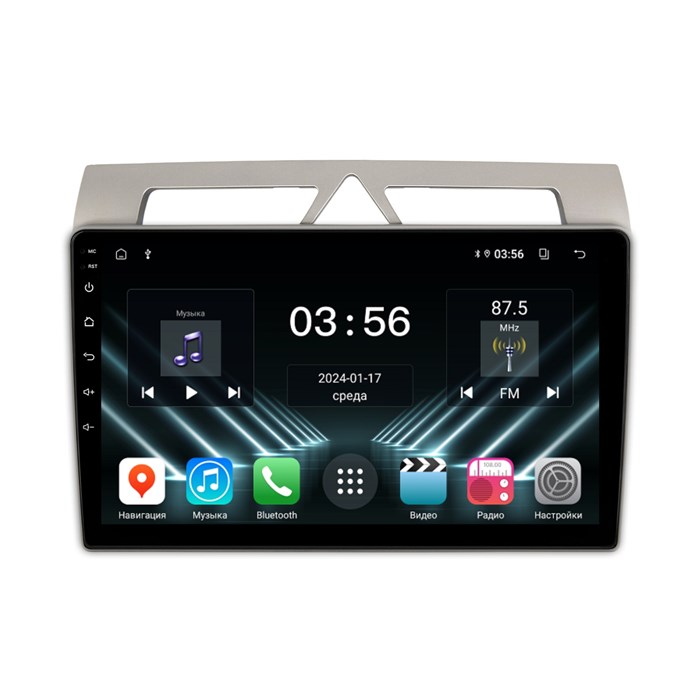 Штатная магнитола Farcar DX3256M для Kia Picanto 2007-2011 на Android 13.0 - фото 427072