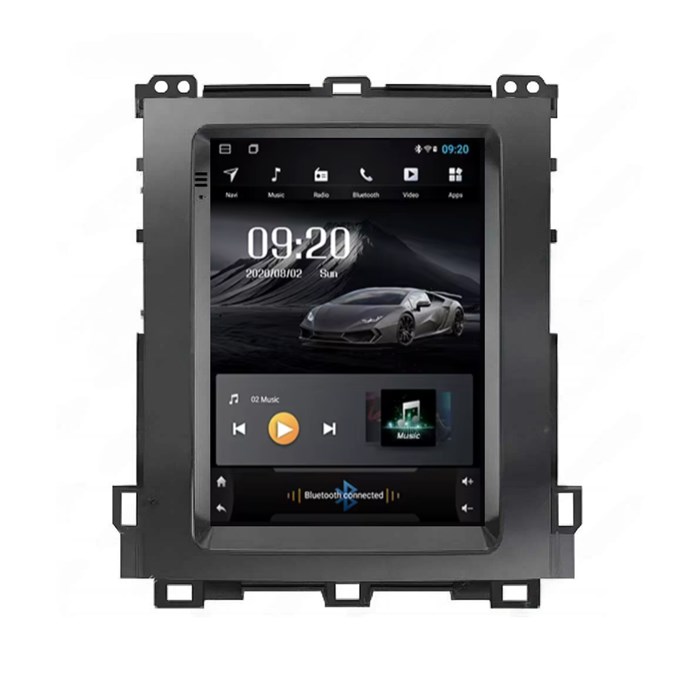 CarMedia SF-9796-2-FW-KP-97-6128-TS10 ТESLA для Toyota Land Cruiser Prado 120 2002-2009 high на Android 12.0 - фото 428240