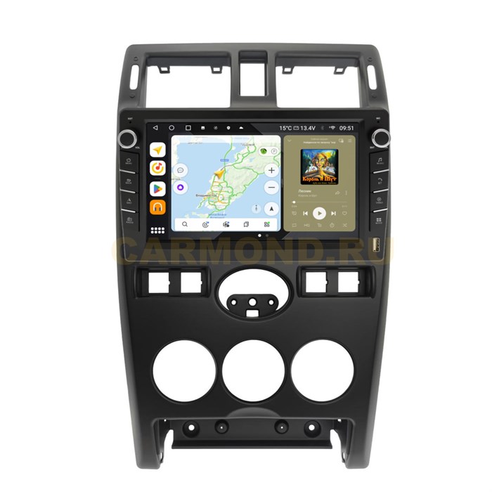 Штатная магнитола Wide Media MT3112QU-B-4/32 для Lada Priora 2007-2013 (с кнопками) на Android 10.0 - фото 429682