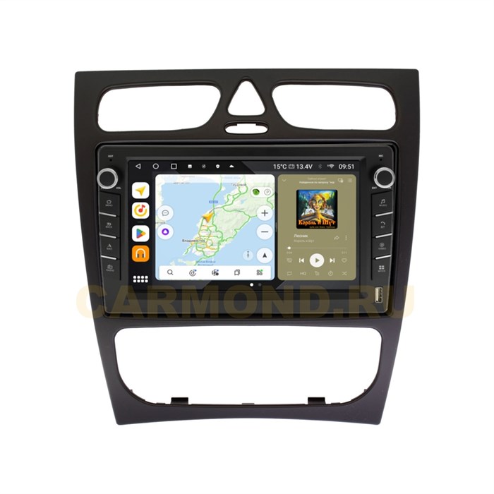 Штатная магнитола Wide Media MT1264QU-B-4/32 для Mercedes G-klasse (W463) 2000-2006 (с кнопками) на Android 10.0 - фото 429936