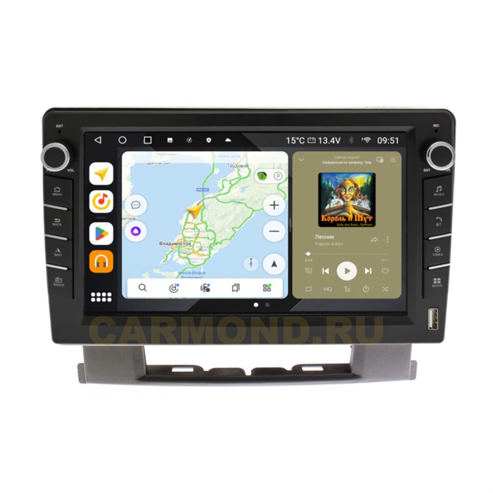 Штатная магнитола Wide Media MT072QU-B-4/32 для Opel Astra J 2010-2018 (с кнопками) на Android 10.0 - фото 430238