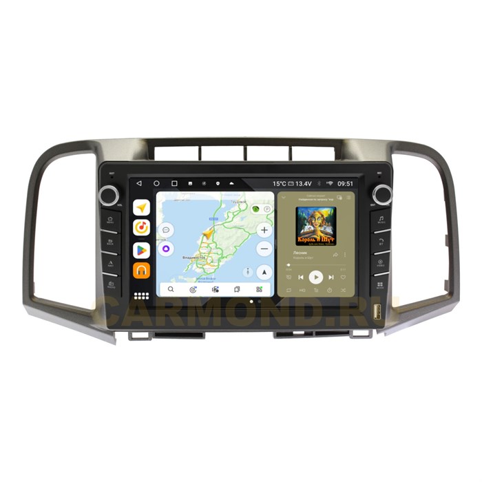 Штатная магнитола Wide Media MT9358QU-B-4/32 для Toyota Venza I 2009-2016 (без JBL) (с кнопками) на Android 10.0 - фото 430857