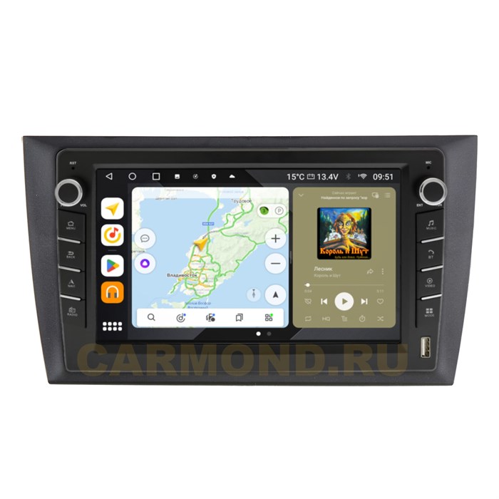 Штатная магнитола Wide Media MT9010QU-B-4/32 для Volkswagen Golf 6 2009-2012 (с кнопками) на Android 10.0 - фото 431287