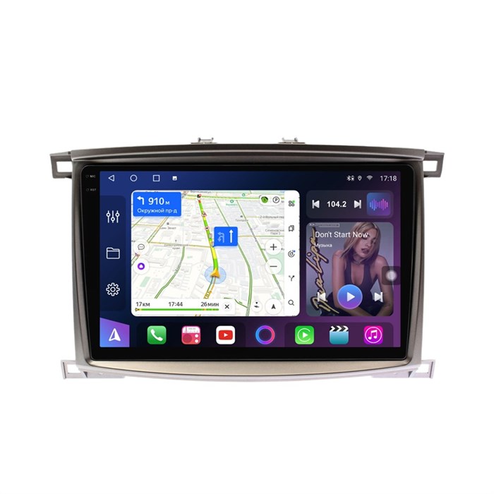 Магнитола Farcar XXL457/1166M (S500 PLUS) (8/256 ГБ) для Toyota Land Cruiser 100 2002-2007 (экран 2K) на Android 12.0 - фото 432896