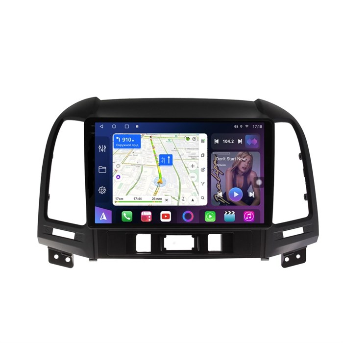 Магнитола Farcar XXL008M (S500 PLUS) (8/256 ГБ) для Hyundai Santa Fe 2006-2012 (экран 2K) на Android 12.0 - фото 433443