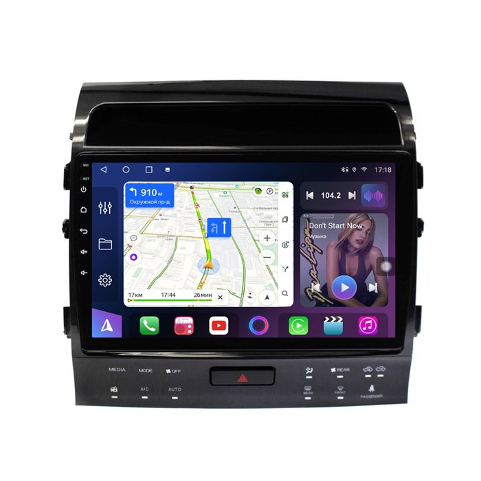 Магнитола Farcar XXL381BM (S500 PLUS) (8/256 ГБ) для Toyota Land Cruiser 200 2010-2012 (экран 2K) на Android 12.0 - фото 433558