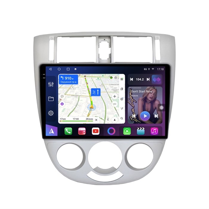 Магнитола Farcar BM3014M кондей 2K экран (S500 PLUS) для Chevrolet Lacetti cедан 2004-2013 серебро на Android 13.0 - фото 434619
