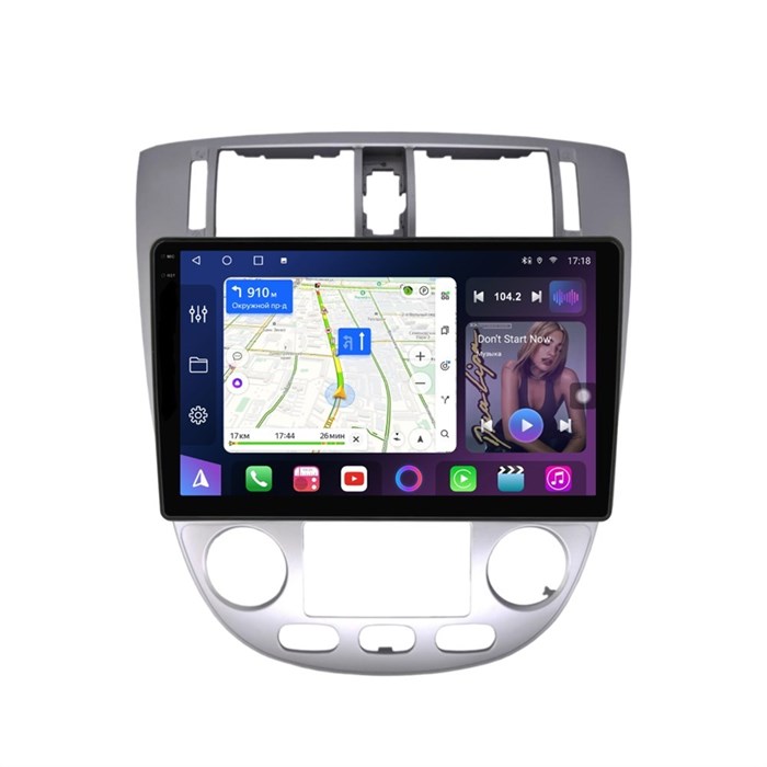 Магнитола Farcar BM3014M климат 2K экран (S500 PLUS) для Chevrolet Lacetti cедан 2004-2013 серебро на Android 13.0 - фото 434624
