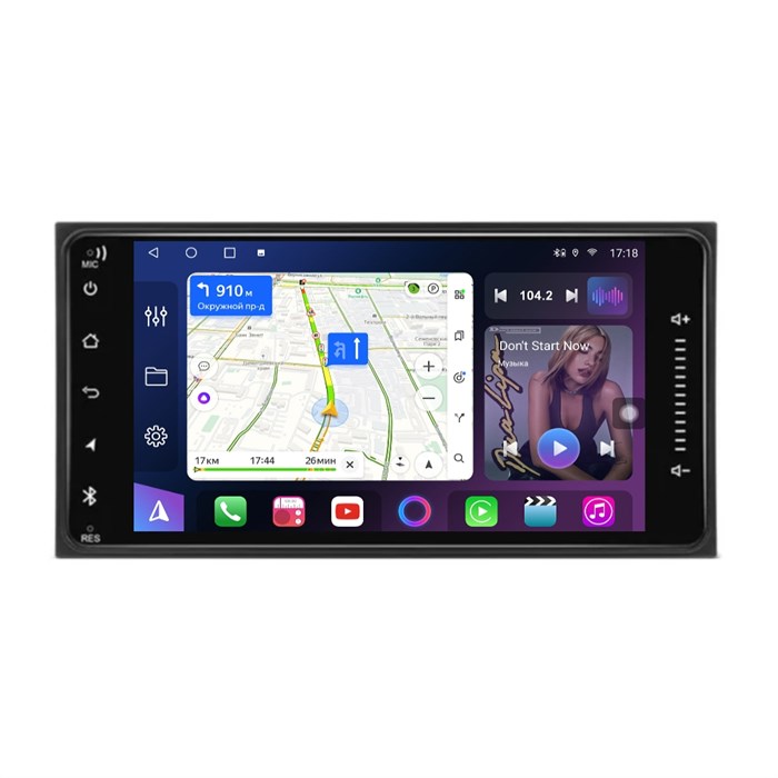 Магнитола Farcar HL071 (S400) для Toyota Universal 200x100 на Android 12.0 - фото 438606