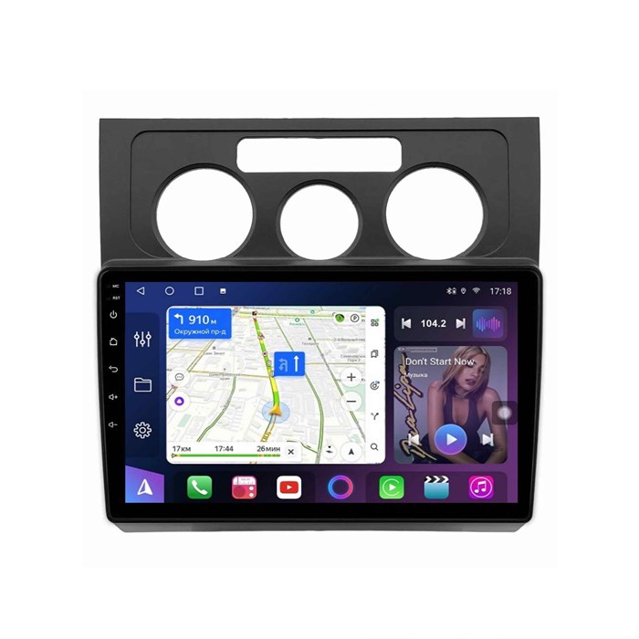 Магнитола Farcar HL3263M (S500 PLUS) для Volkswagen Touran 2003-2010 кондиционер на Android 13.0 - фото 442690