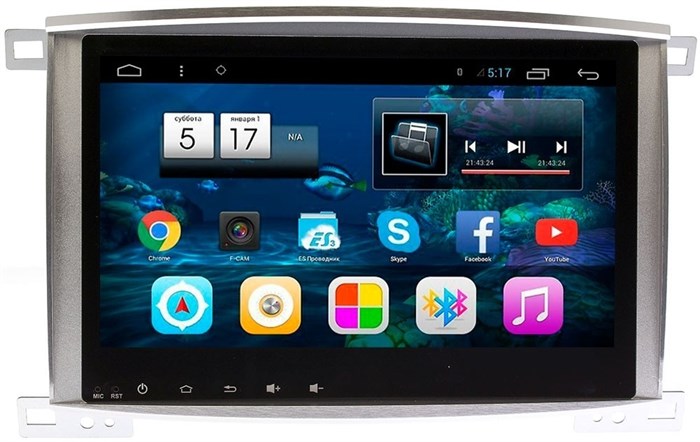 Штатная магнитола Ksize DVA-PH2760 для Toyota Land Cruiser 2003-2008 на Android 6.0.1 - фото 47997