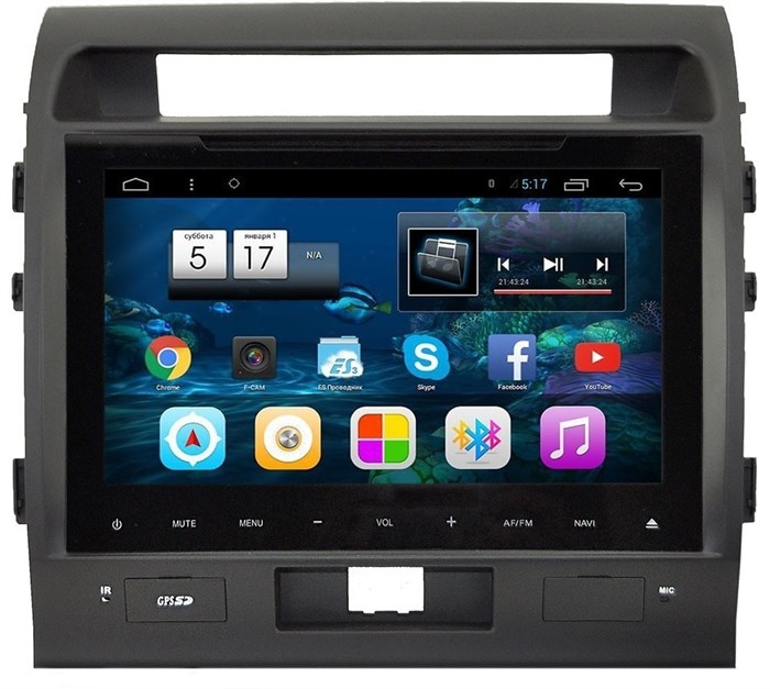 Штатная магнитола Ksize DVA-PH2693 для Toyota Land Cruiser 2008-2015 на Android 6.0.1 - фото 48067