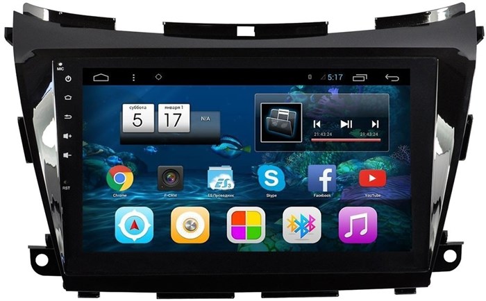 Штатная магнитола Ksize DVA-PH9693 для Nissan Murano 2015-2022 на Android 6.0.1 - фото 48081