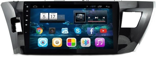 Штатная магнитола Ksize DVA-PH2701 для Toyota Corolla 2014+ на Android 6.0.1 - фото 48238