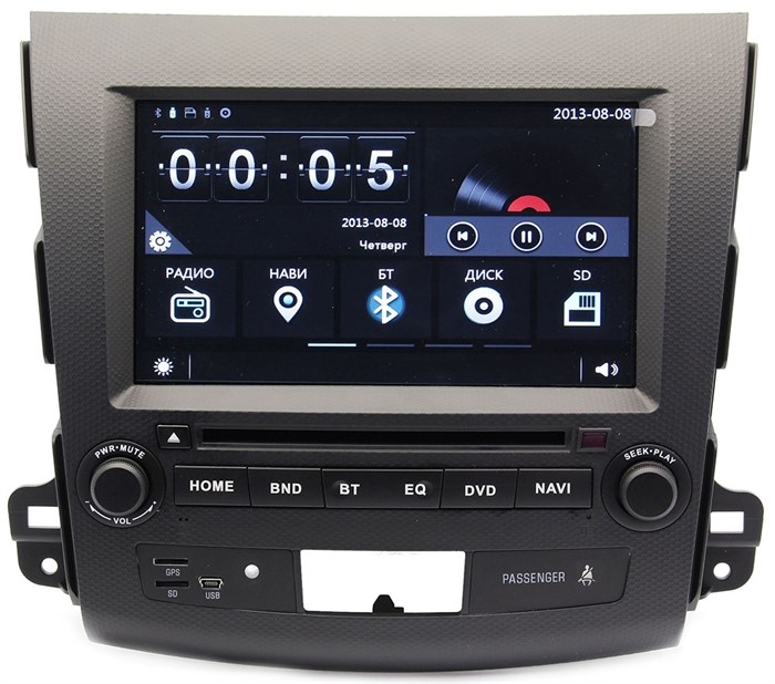 Штатная магнитола Ksize W2-E8848ZC для Mitsubishi Outlander 2007-2012 - фото 48707