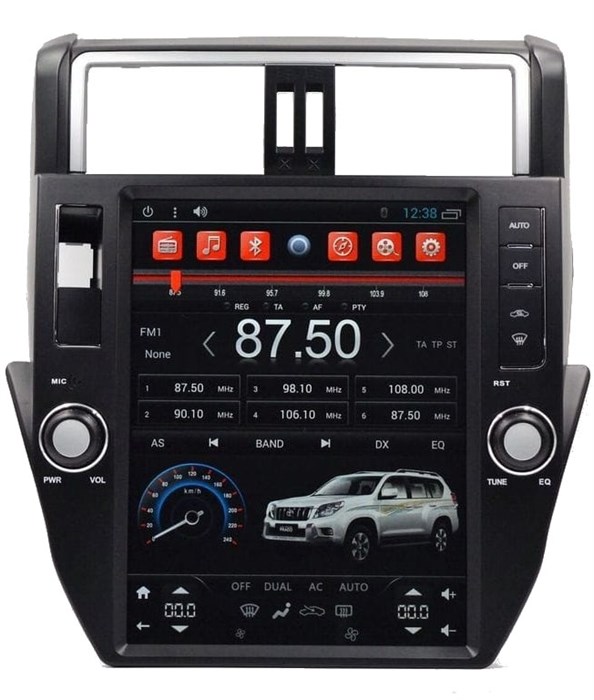 Штатная магнитола Ksize DVA-KR12108MC для Toyota LC Prado 150 2009-2013 Android 6.0.1 - фото 49654