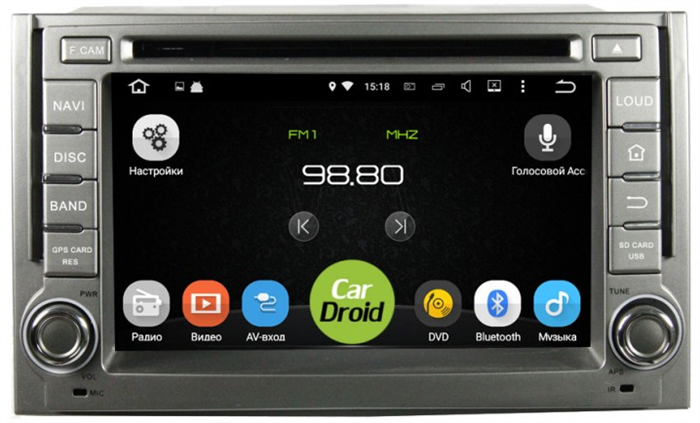 Штатная магнитола Roximo CarDroid RD-2007D 2007-2016 для Hyundai Starex, H1 (Android 10.0) DSP - фото 50385