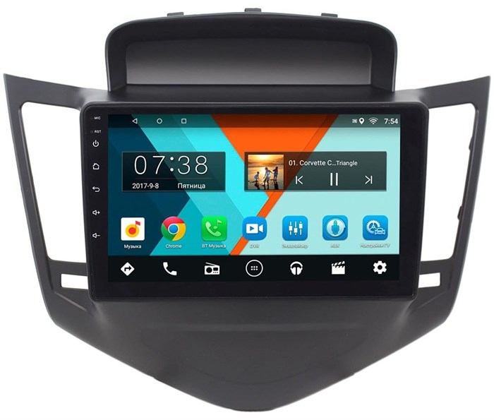 Штатная магнитола Wide Media MT9010MF для Chevrolet Cruze I 2009-2012 на Android 6.0.1 - фото 59270