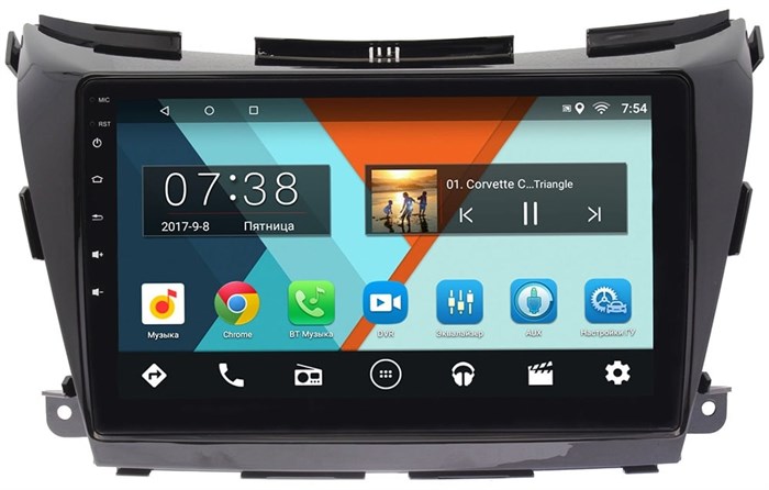 Штатная магнитола Wide Media MT1034MF для Nissan Murano III (Z52) 2015-2022 на Android 6.0.1 - фото 59394