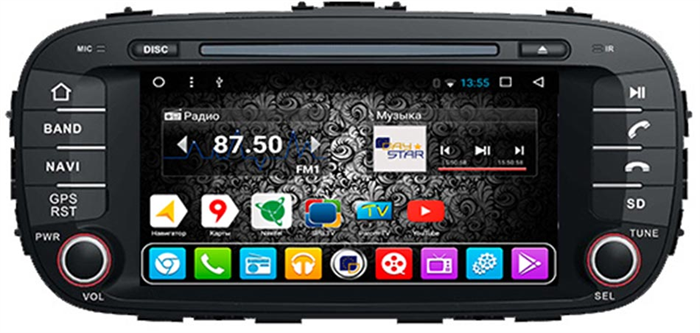 DayStar DS-7002HD для Kia Soul II 2013-2017 на Android 9.0 - фото 65549