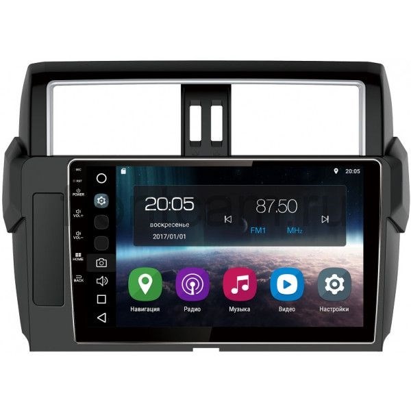 Магнитола FarCar S200 для Toyota Land Cruiser Prado 150 2013-2017 на Android 8.0 (V347R-DSP) - фото 66237