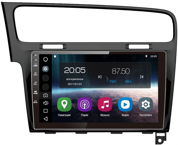 Магнитола FarCar S200 для Volkswagen Golf 7 2013-2017 на Android 8.0 (V257R-DSP) - фото 66244