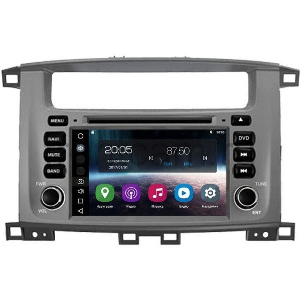 Магнитола FarCar S200 для Toyota Land Cruiser 100 2002-2007 на Android 8.0 (V457) - фото 67406
