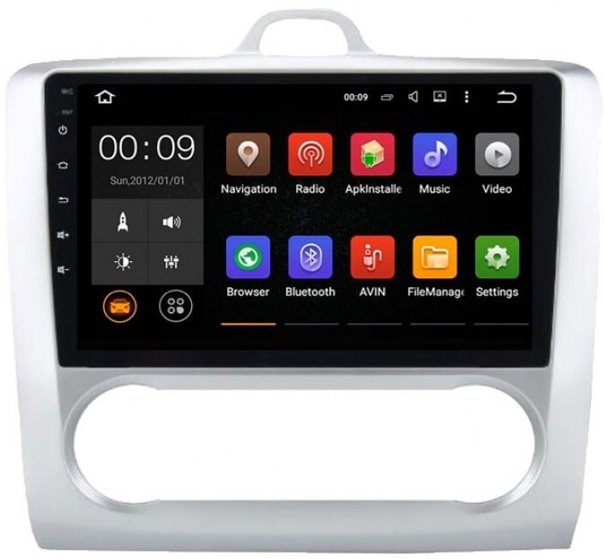 Штатная магнитола Roximo 4G RX-1702A для Ford Focus 2 2005-2011 на Android 12.0 (Для комплектации с климат-контролем) - фото 70244