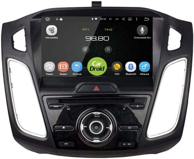 Штатная магнитола Roximo CarDroid RD-1705D для Ford Focus 3 2011-2018 (Android 10.0) DSP - фото 70507