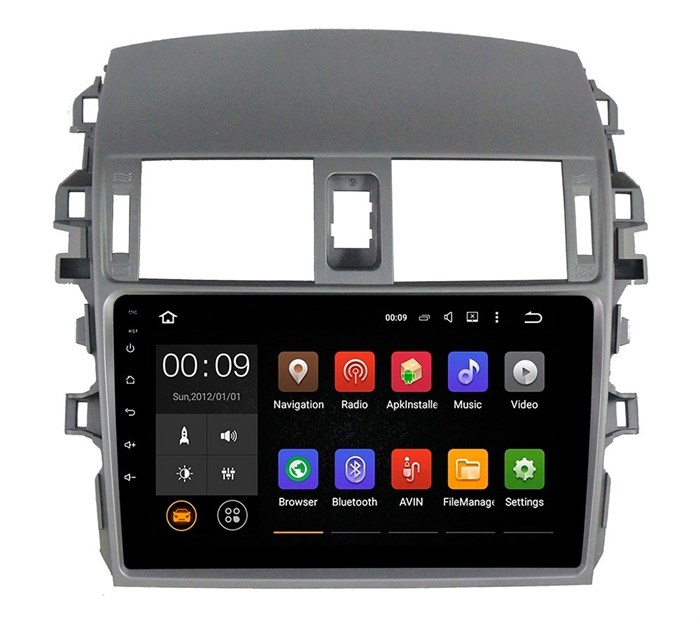 Штатная магнитола Roximo 4G RX-1104 для Toyota Corolla (E140 E150) 2006-2013 на Android 12.0 - фото 72284