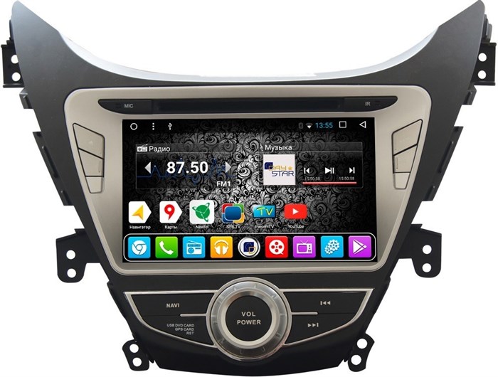 DayStar DS-7052HD для Hyundai Elantra 2011+ на Android 9.0 - фото 72389